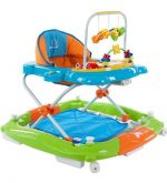  - Dtsk multifunkn chodtko s houpakou - SUPER LUX - zelen + modr + oran od  firkon-kocarky.cz