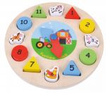  - Devn hodiny puzzle E01.033.1.1. od  firkon-kocarky.cz