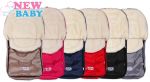  - Zimn fusak do korku s ovm rounem NEW BABY CLASSIC WOOL od  firkon-kocarky.cz