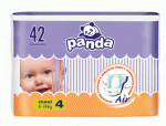  - Dtsk pleny PANDA MAXI 8 - 18 KG  42 ks od  firkon-kocarky.cz