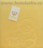  - Dtsk deka - vytlaen medvdci BaBalu lut od  www.firkon-kocarky.cz