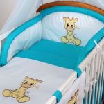  - Luxusn 2-dln povleen do postlky   Baby Dreams - SAFARI - IRAFA  NELLYS  tyrkysov od  firkon-kocarky.cz