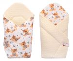  - Luxusn oboustrann zavinovaka MINKY medvdci krmov od  www.firkon-kocarky.cz