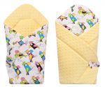  - Luxusn oboustrann zavinovaka MINKY papouci lut od  www.firkon-kocarky.cz