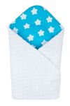  - AKCE !!! Zavinovaka minky Duet Baby kd 670 kolekce hvzdy  bl+tyrkysov od  www.firkon-kocarky.cz