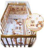  - Set do postlky 3dln (povleen vel:135/100cm) sova velk hnd od  www.firkon-kocarky.cz