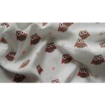  - Ltkov bavlnn plena 70x70cm ESK VROBA TANVALD sova hnd od  www.firkon-kocarky.cz